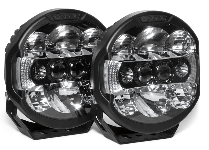 ION-L-9-G2 Driving Lights – 16,000LM LED + Laser, 1,400M Beam, Dual-Colour DRL, IP69K Waterproof, Rugged Off-Road Lighting