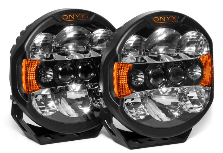 ION-L-9-G2 Driving Lights – 16,000LM LED + Laser, 1,400M Beam, Dual-Colour DRL, IP69K Waterproof, Rugged Off-Road Lighting
