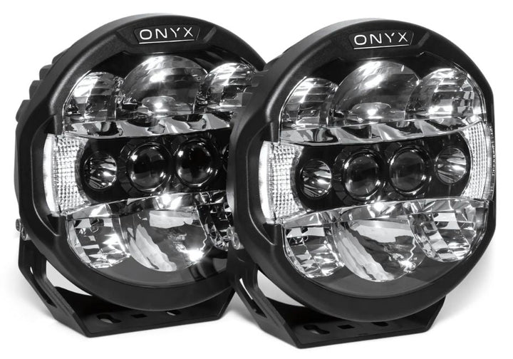 ION-L-9-G2 Driving Lights – 16,000LM LED + Laser, 1,400M Beam, Dual-Colour DRL, IP69K Waterproof, Rugged Off-Road Lighting