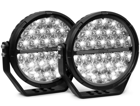 ONYX Lights JB-9 | 9" LED Driving Lights with Dual Colour DRL