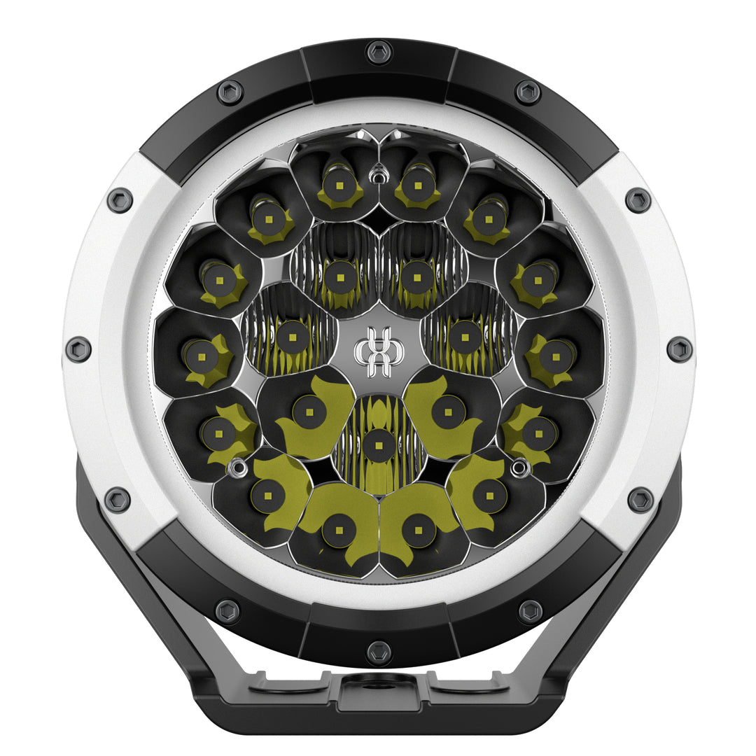 ONYX Lights TB-9 Driving Lights | 19,800LM Osram LEDs | 2,000M Beam | Dual Colour DRL
