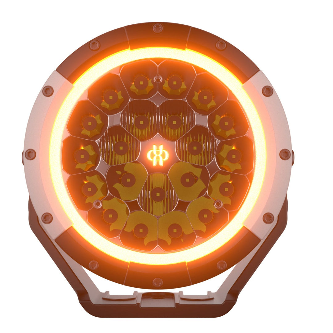 ONYX Lights TB-9 Driving Lights | 19,800LM Osram LEDs | 2,000M Beam | Dual Colour DRL