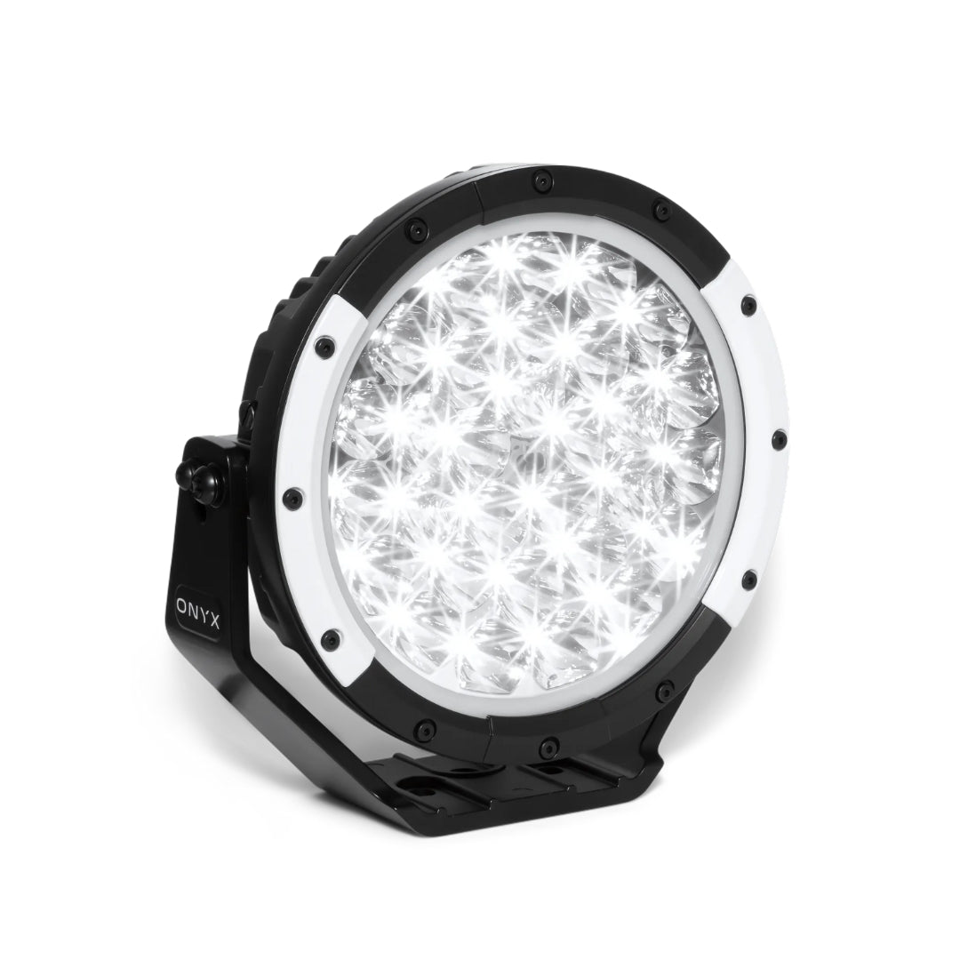 ONYX Lights TB-9 Driving Lights | 19,800LM Osram LEDs | 2,000M Beam | Dual Colour DRL