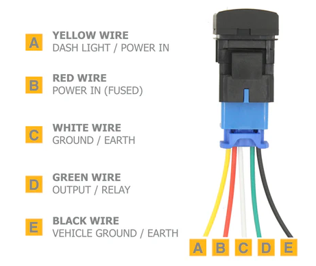 TOYOTA SQUARE SWITCH