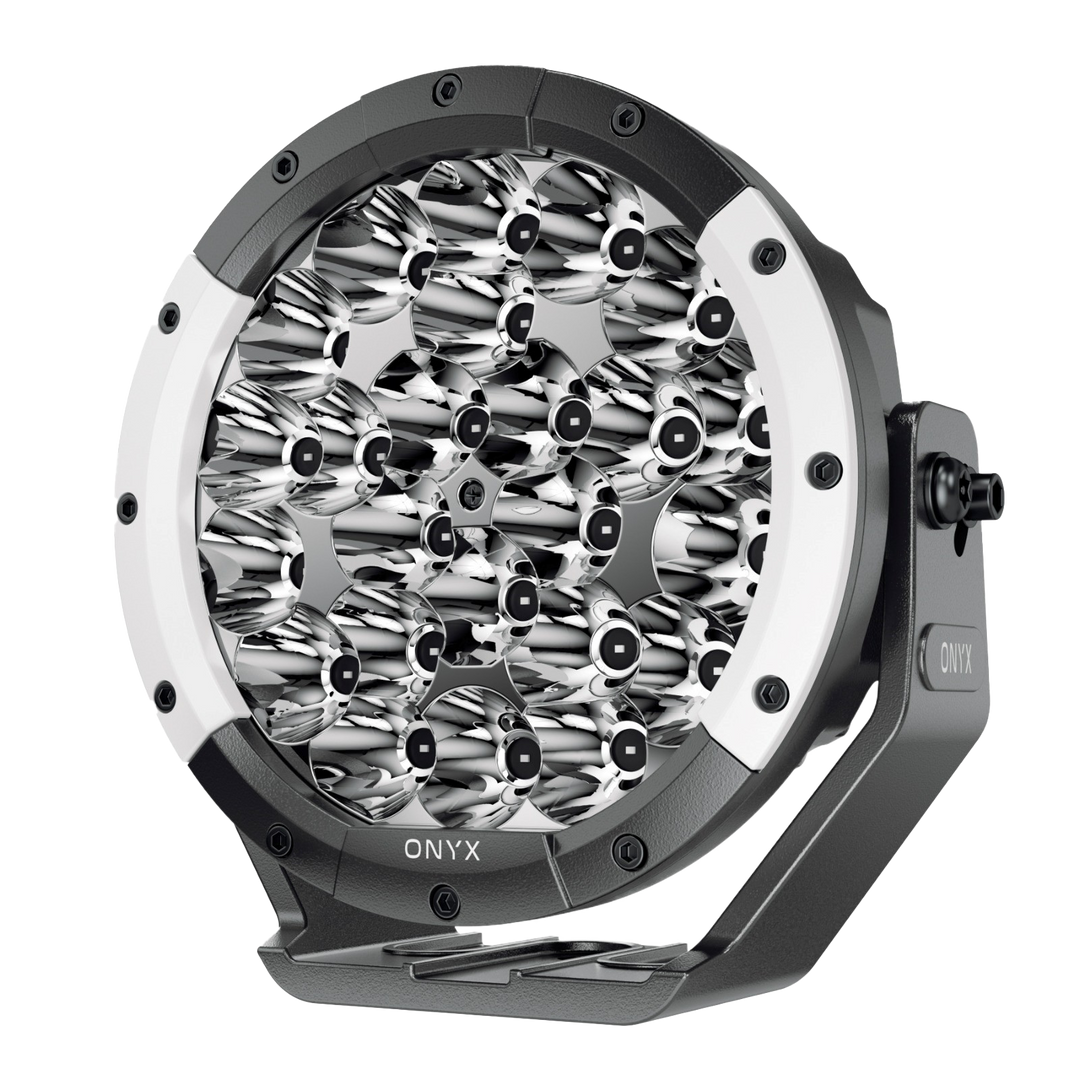 ONYX Lights XEN-7 GEN II Driving Lights | 7" LED | Spot & Flood Combo | 1,000m Lumination