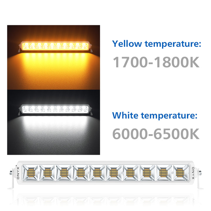 ONYX Lights XEN-BL22 Marine Lighting | 4 x 22" Dual-Colour LED Light Bars