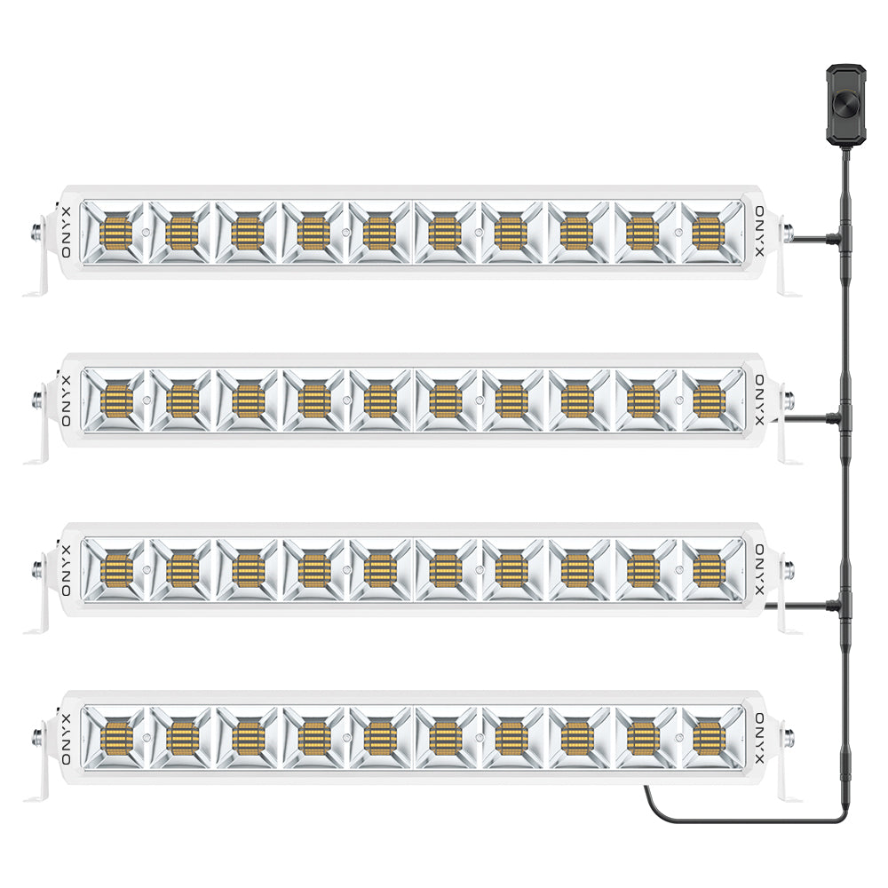 ONYX Lights XEN-BL22 Marine Lighting | 4 x 22" Dual-Colour LED Light Bars