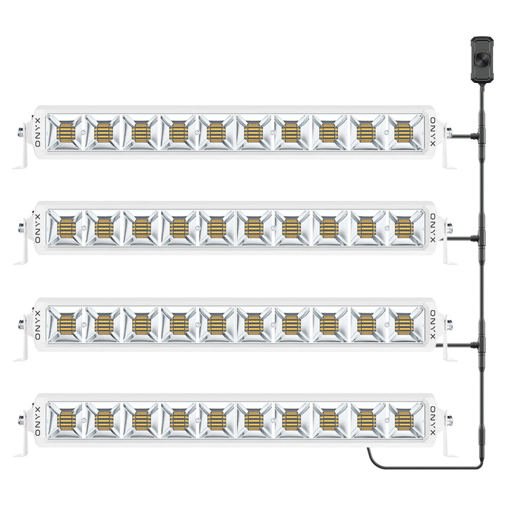 ONYX Lights XEN-BL22 Marine Lighting | 4 x 22" Dual-Colour LED Light Bars
