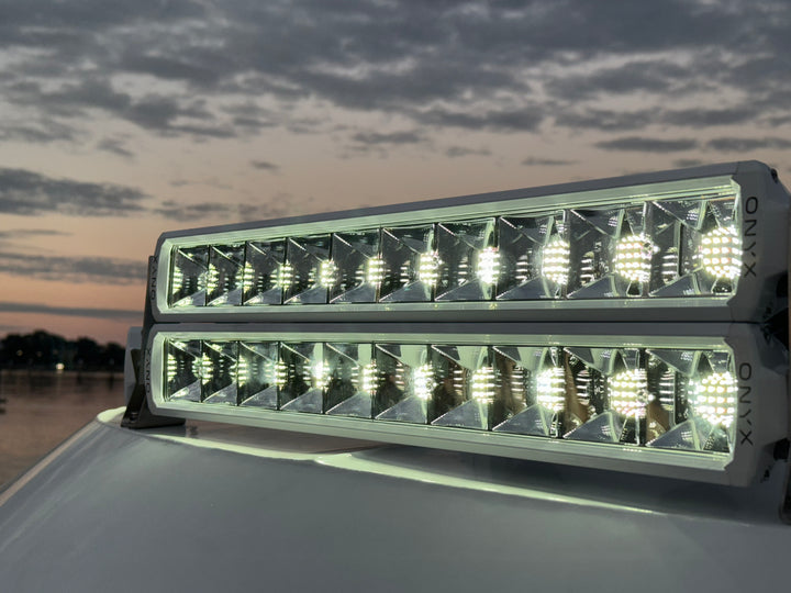 ONYX Lights XEN-BL22 Marine Lighting | 4 x 22" Dual-Colour LED Light Bars