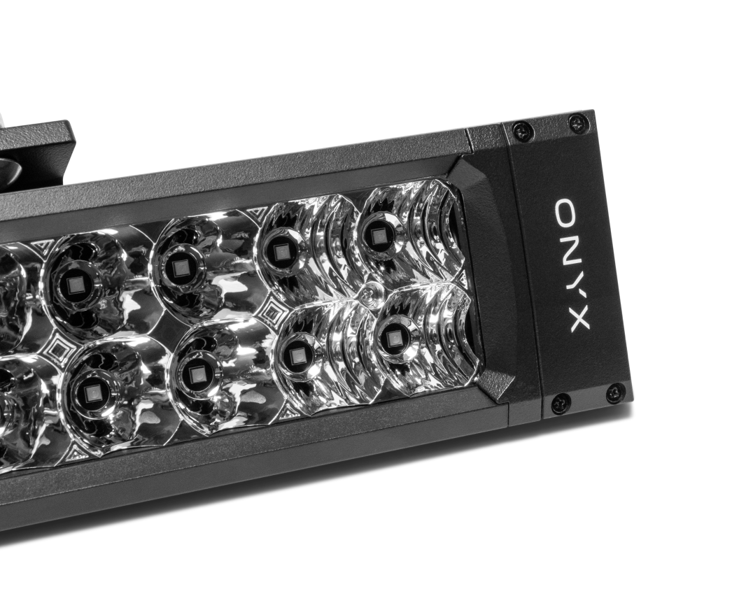 ONYX Lights XEN-D22-SS Double Row Side-Shooting Light Bar | 1,200m Range & 180° Coverage