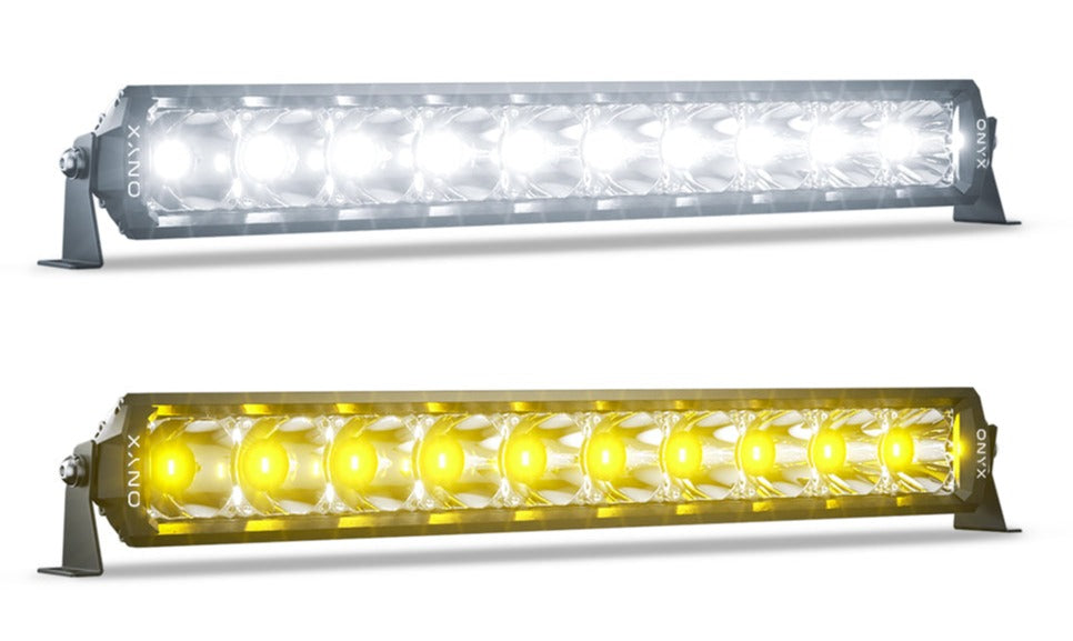 ONYX Lights XEN-S22-DC Light Bar | 22" Single Row, Dual-Colour LED
