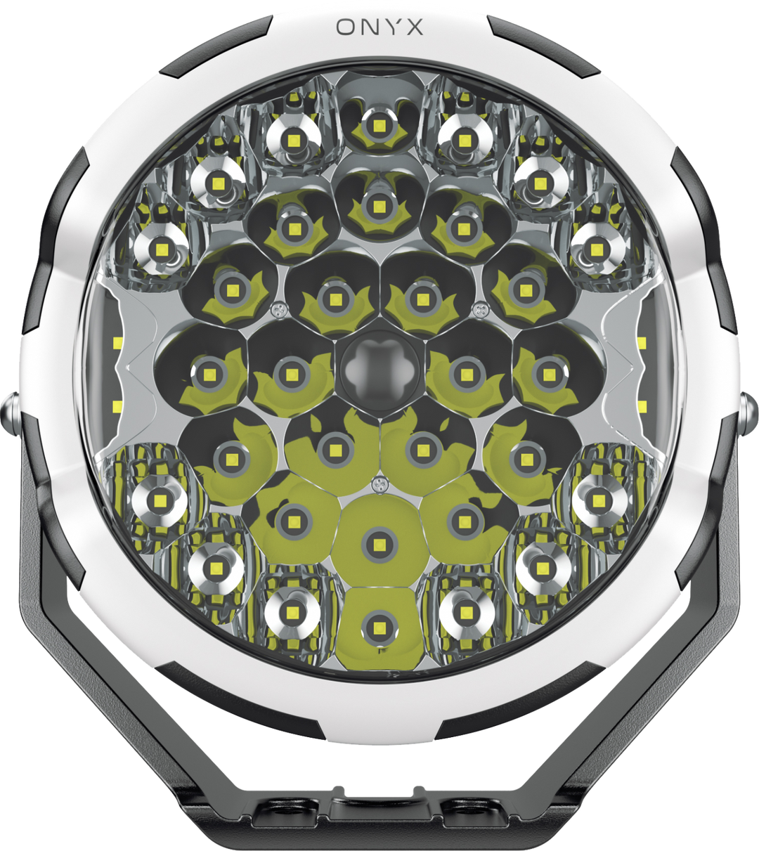 ONYX Lights XEN-SSL-9 GEN II LED Driving Lights | 2,000M+ Reach | 180° Side-Shooting Light
