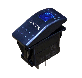 ONYX ROCKER SWITCH (single)